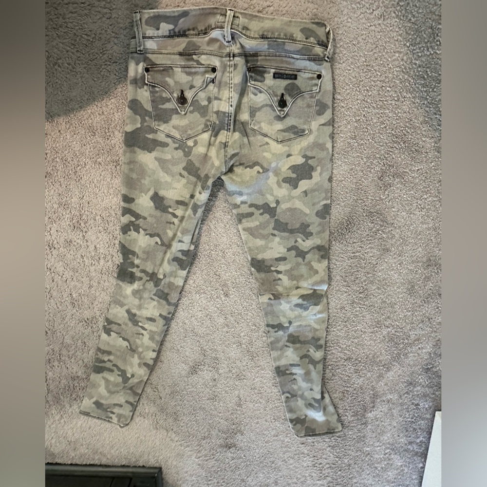 Hudson Women's Low-Rise Skinny Jeans - Camo - Size 27